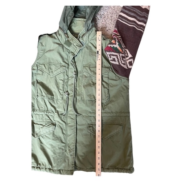 Ralph Lauren Denim Supply military INSP mix media Aztec print olive jacket XL - Picture 6 of 16